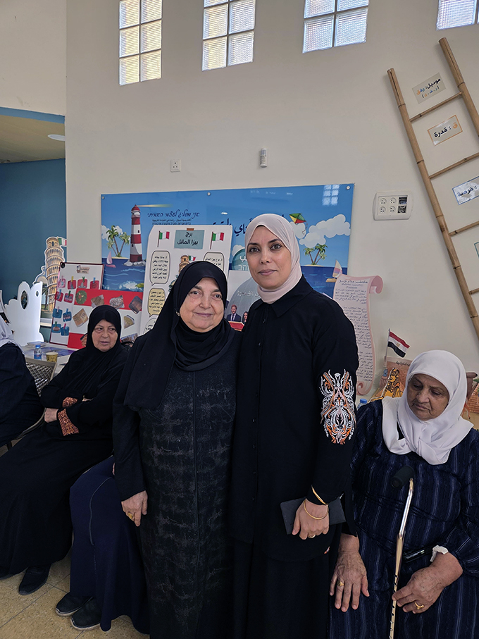 ملتقى الأجيال في مدرسة أجيال الابتدائية في جلجولية